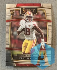 2021 Panini Select #68 Trey Sermon RC Rookie Concourse Level 49ers